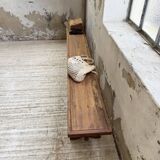 2.5m XL pine farm bench