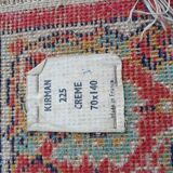 Pair of Hand-knotted Persian Kirman Wool Rugs