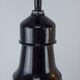 Set Of 2 Vintage Industrial Angled Enamel & Metal Black Lamps