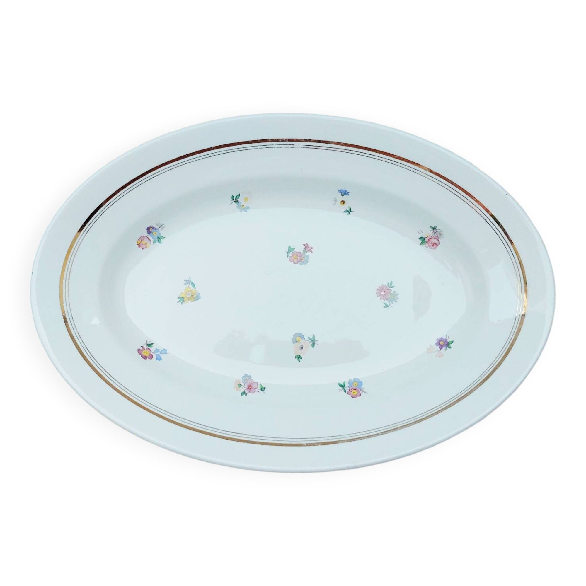 Oval serving platter Moulin des Loups Languedoc