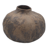 Organic stoneware vase Puisaye