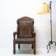 Late 19th century massive throne chair