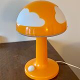 Lampe champignon nuages Skojig Ikea orange design Henrik Preutz