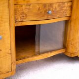 Art Deco chest of drawers, perfect for a TV, Poland, mid-20th century.