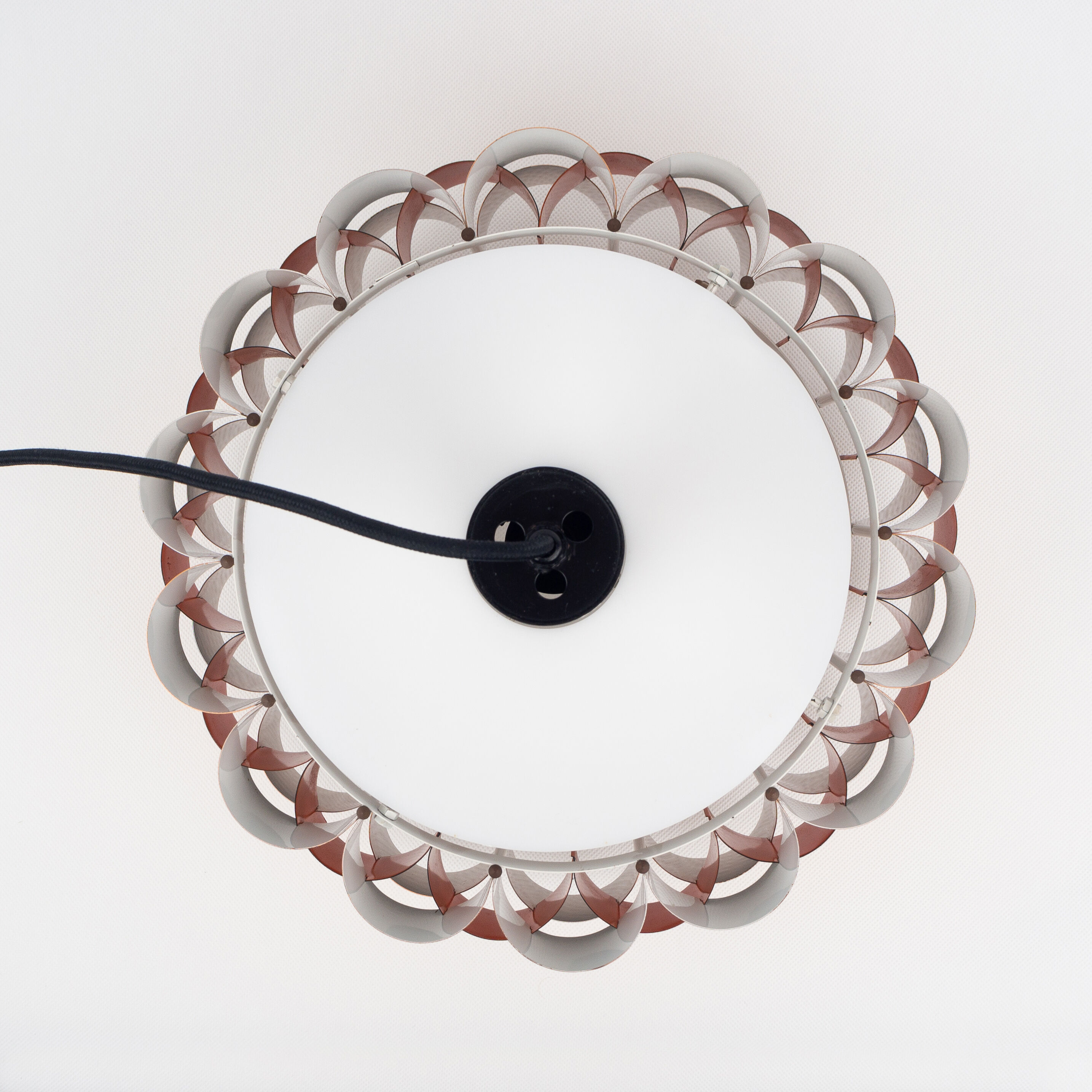 Danish vintage pendant lamp by Werner Schou, Coronell Elektro, 1960s