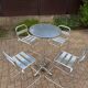 Table et 4 chaises rétro