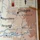 Map old region Marseille and Bordeaux