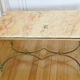 Table basse marbre années 60