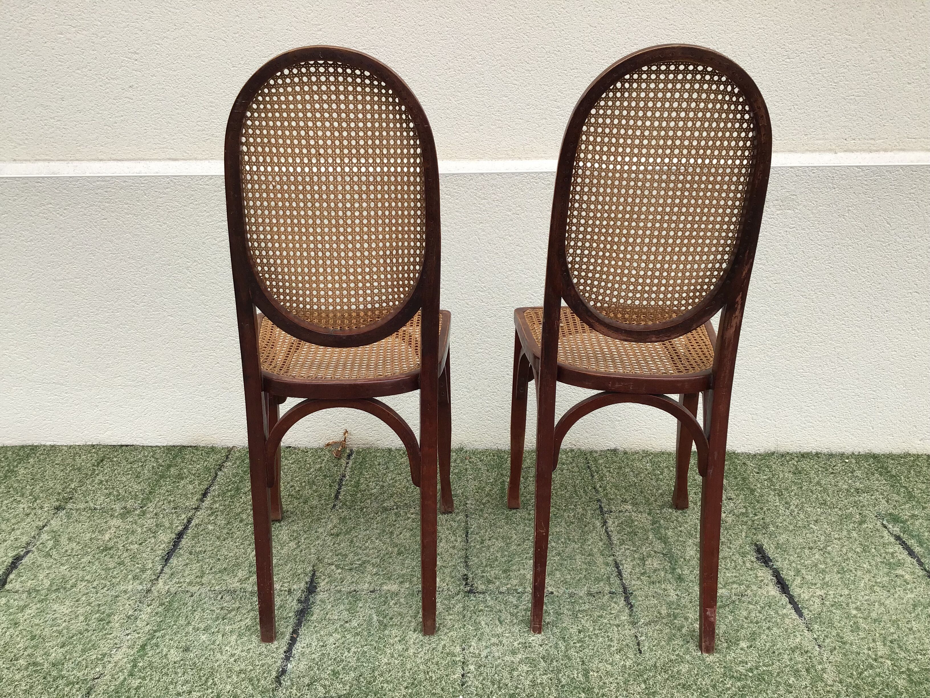 Pair of Baumann chairs 20 years