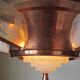Chandelier Art Deco Petitot glassware ezan
