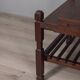 Vintage 1960s coffee table with pull-out tray, Italian design