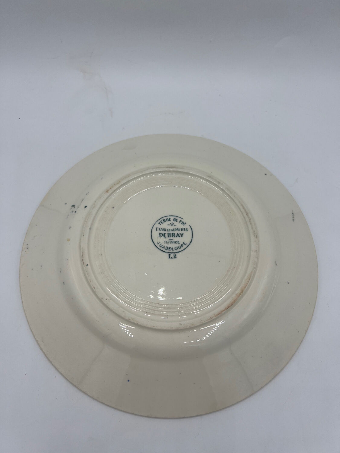 Set of plates Terre de fer