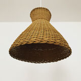 Wicker pendant lamp