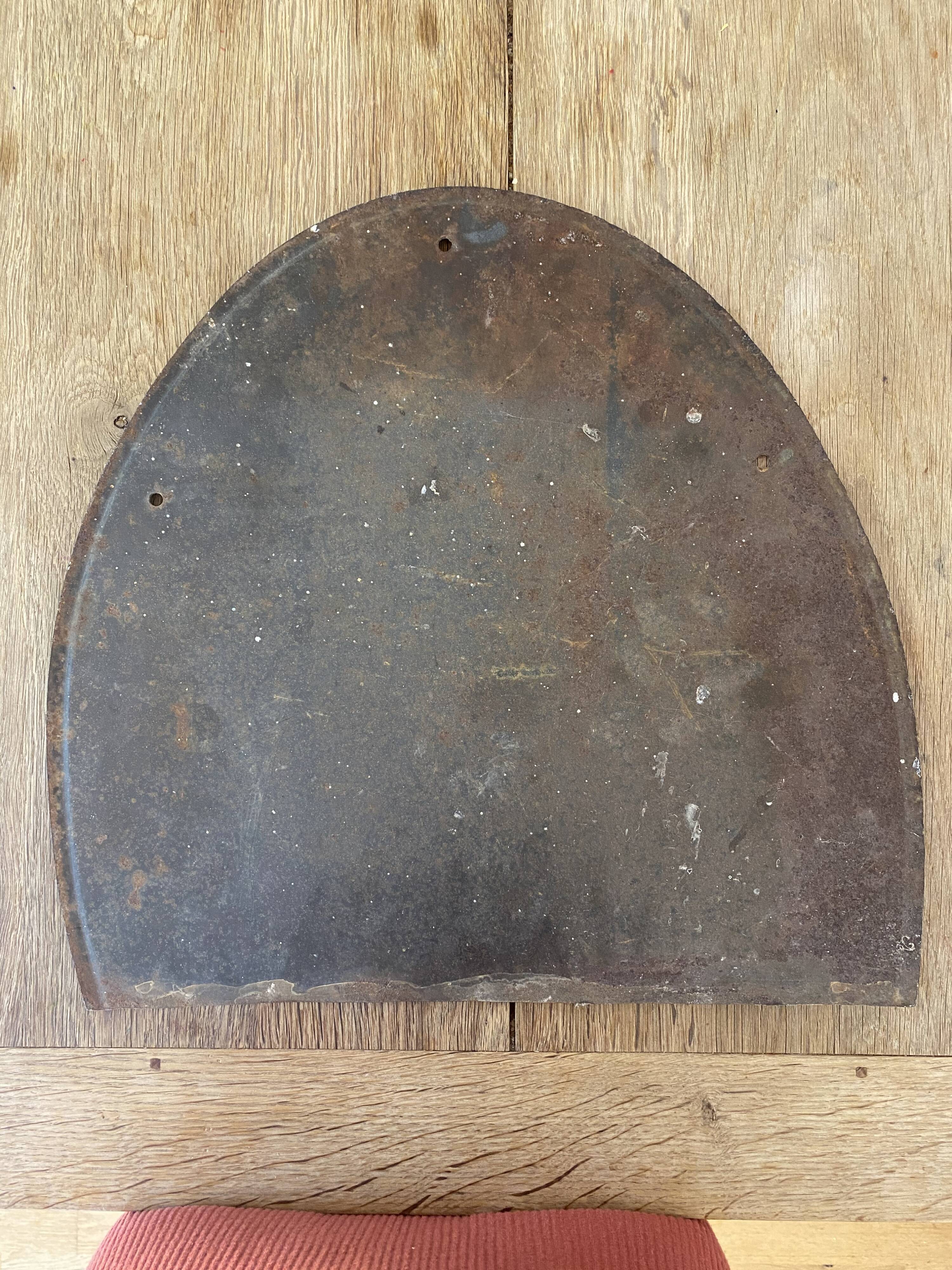 Enamelled plaque Potasse d'Alsace