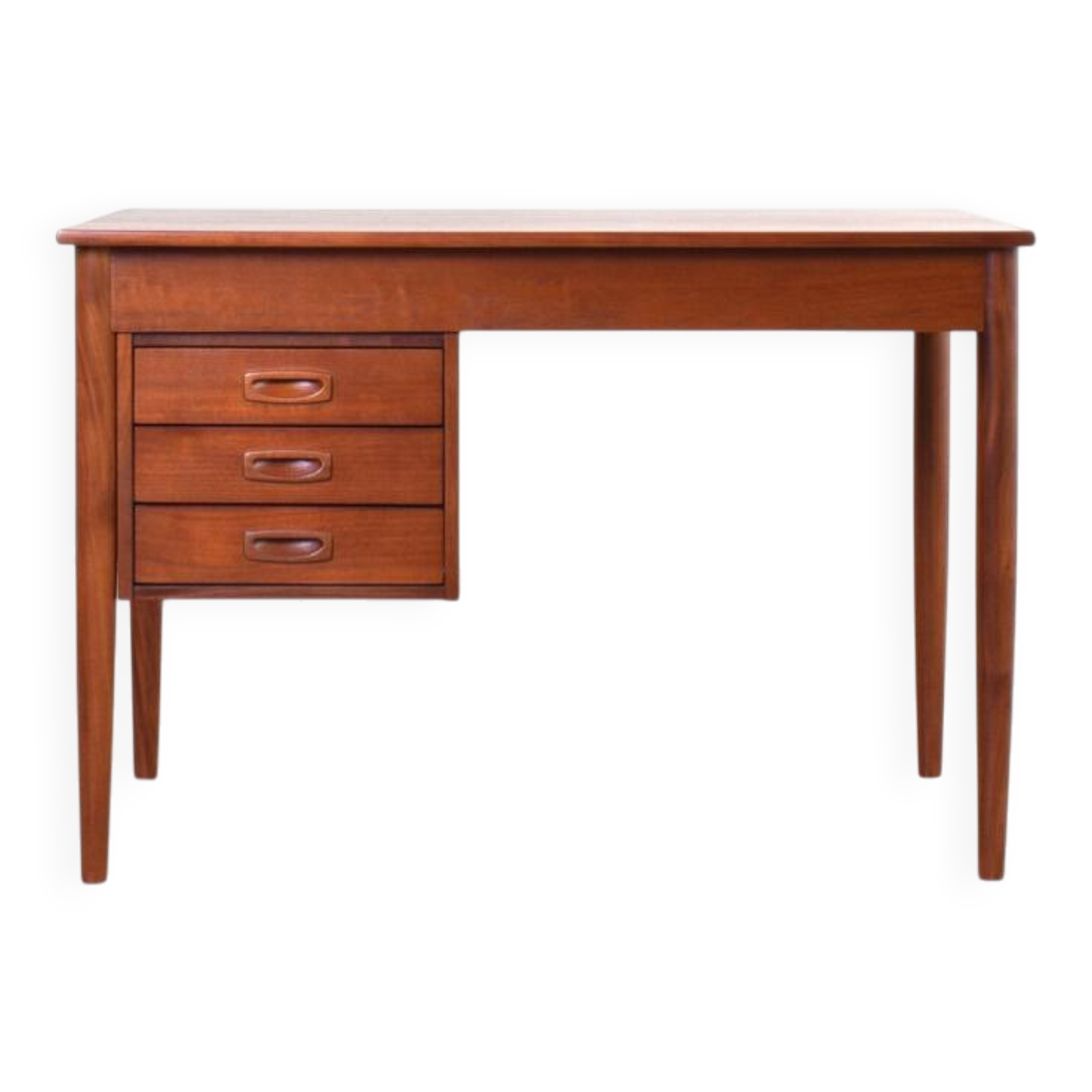 Mid-Century Modern Danish Teak Desk, 1960s