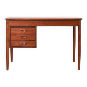 Bureau en teck danois de style mid-century moderne, années 1960
