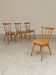 Set of 4 wooden dining chairs by Tatra Nabytok 1960