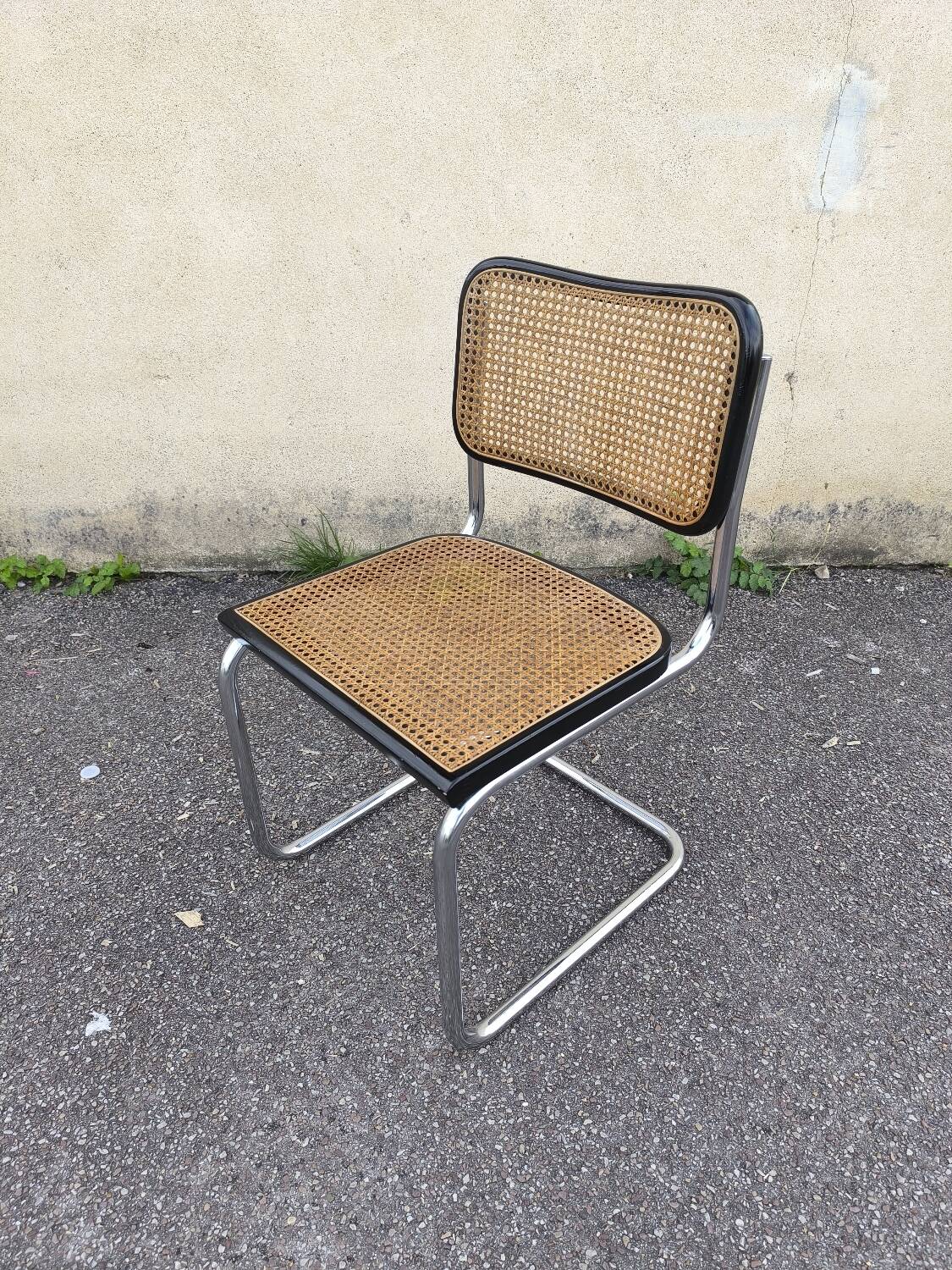 Cesca B32 chairs by Marcel Breuer