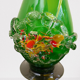 Green Murano vase