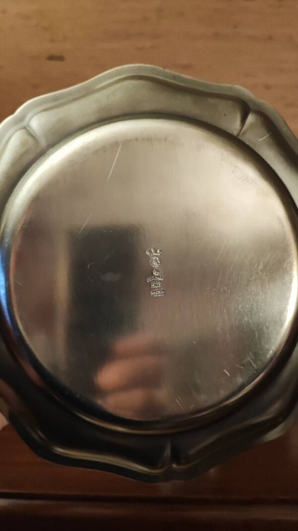 Service de 5 pièces poinçonné ''Étain d'art