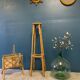 Vintage rattan side table