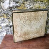 Triptych barber mirror 104x27 cm