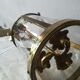 Vestibule lantern with 3 brass and bronze lights