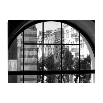 Photographie blanche et noire  détails Sofia