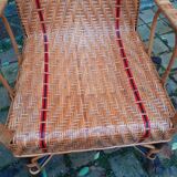 Rattan armchair from the 1920s