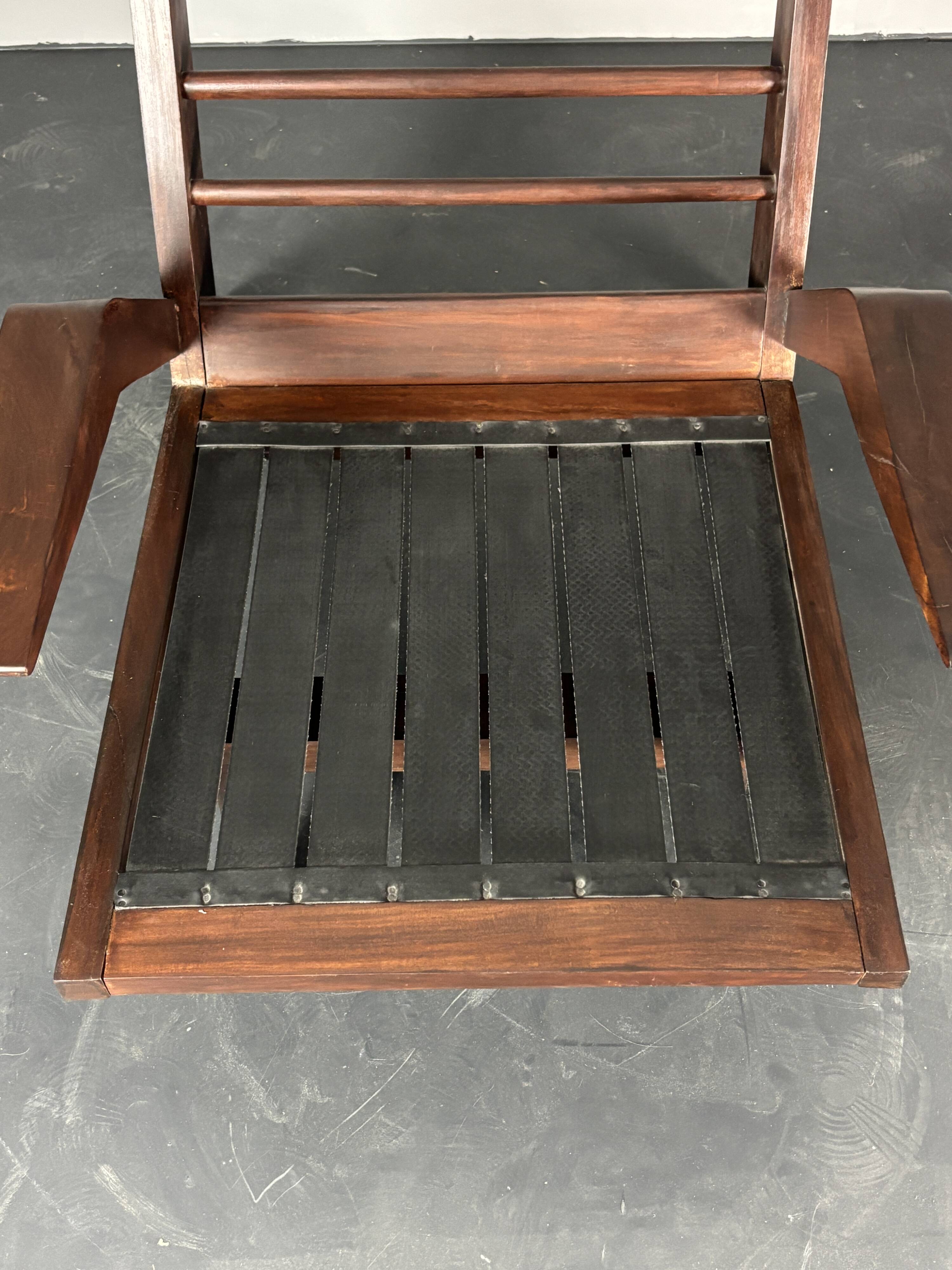Midcentury Brazilian modernist lounge easy chair by Acacia Gil Borsoi,1950s