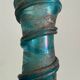 Large Murano glass vase Scavo Seguso 70s