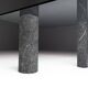 Marble and Glass Dining Table by Massimo Vignelli, Italy, 1980s
