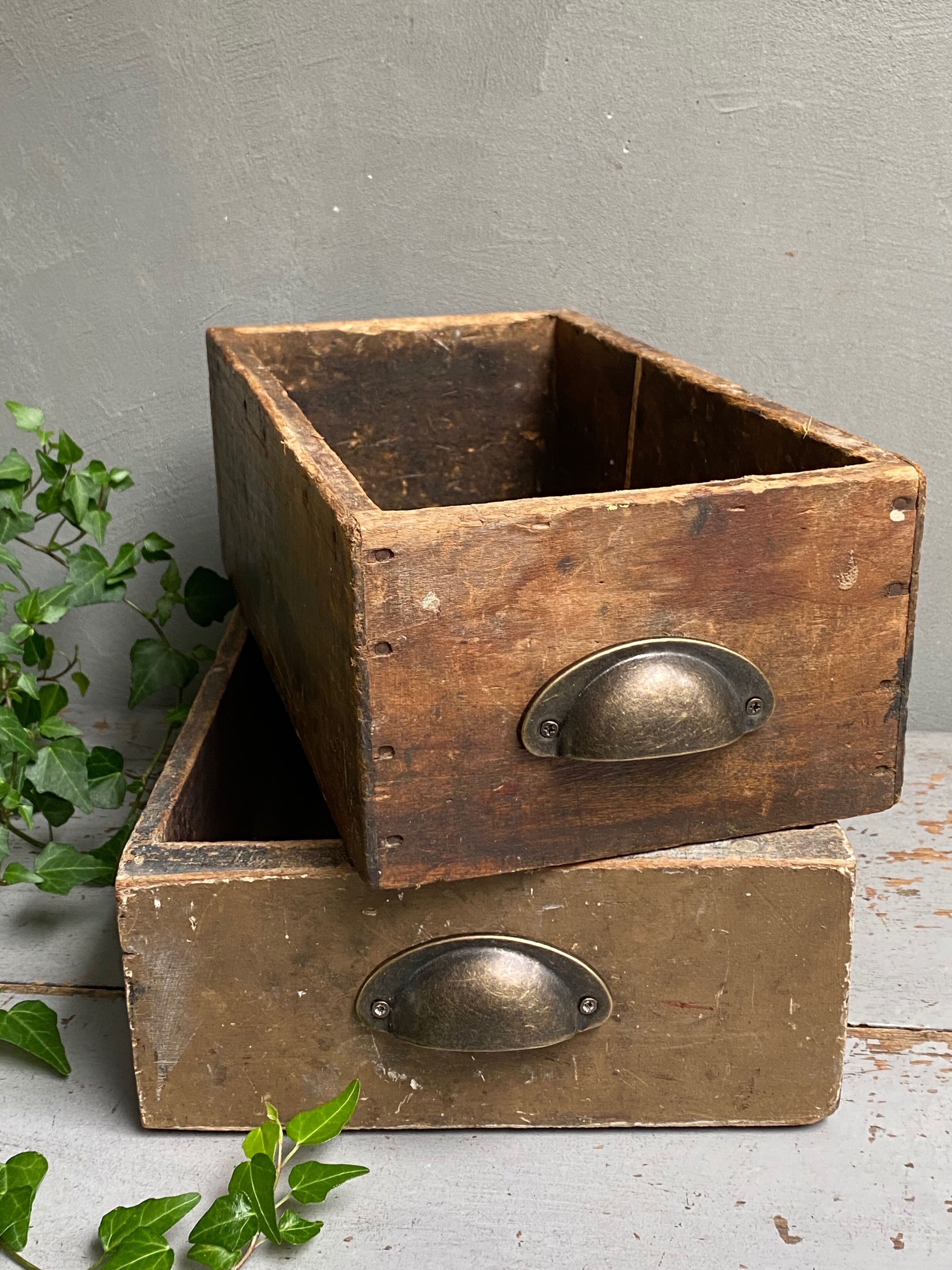 Pair of workshop drawers