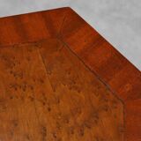 French Burl & Oak Art Deco Console, 1925