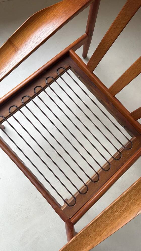 2 Vintage teak armchairs by Arne Vodder for Glostrup from Denmark