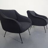 Mid-Century Italian Armchair, 1950s