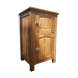 Former ice fridge craft furniture