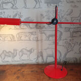 Red metal lamp design 70