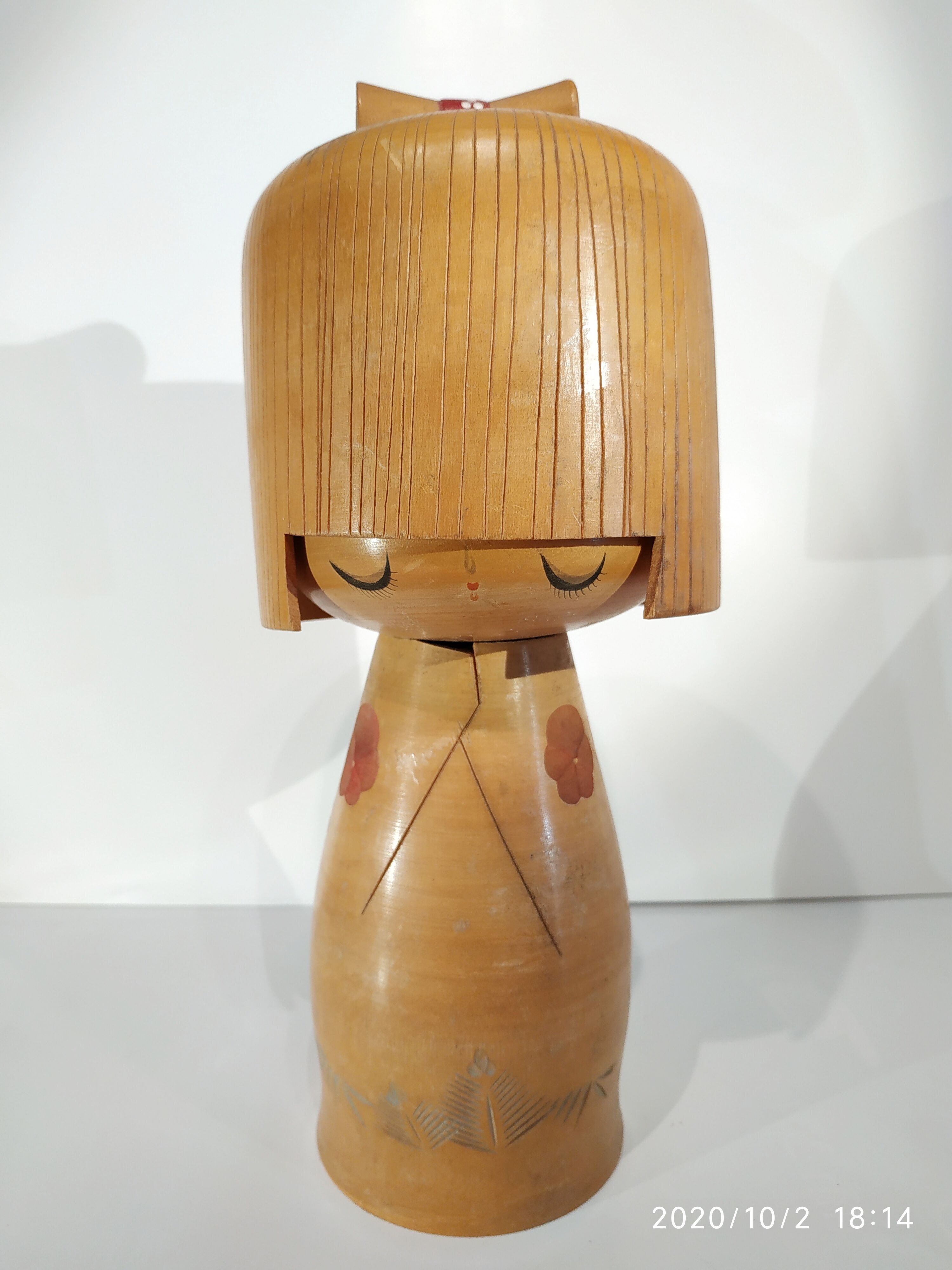 Kokeshi doll "impertinente" 1973 - Japan