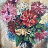 Bouquet of flowers signed from 1963