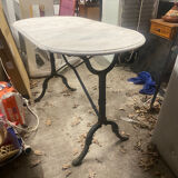 Table bistrot en marbre