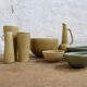 Mid-century Scandinavian set of 8 vases and bowls Rörstrand Ritzi Gunnar Nylund