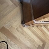 Armoire/bibliothèque noyer américain vitrée