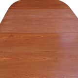 Vintage Baumann oval table 1960 extendable