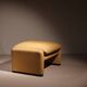 Leather Ottoman ‚Maralunga‘ by Vico Magistretti for Cassina | Italy 1973