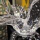 Crystal vide poche floral art from Vannes