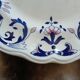 8 flat plates in Longchamp ironstone