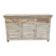 White wooden sideboard