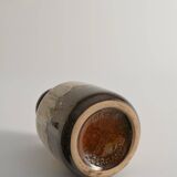 Mid-Century Modern Fat Lava Drip Glaze Ceramic Vase, West Germany, 1970s