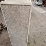 Wicker cabinet with 6 drawers